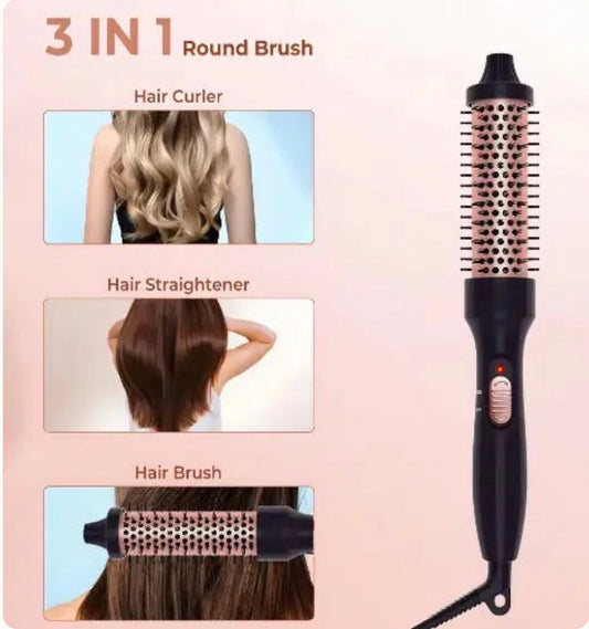 3 in 1 Hair Straightener Curler and Hair Brush